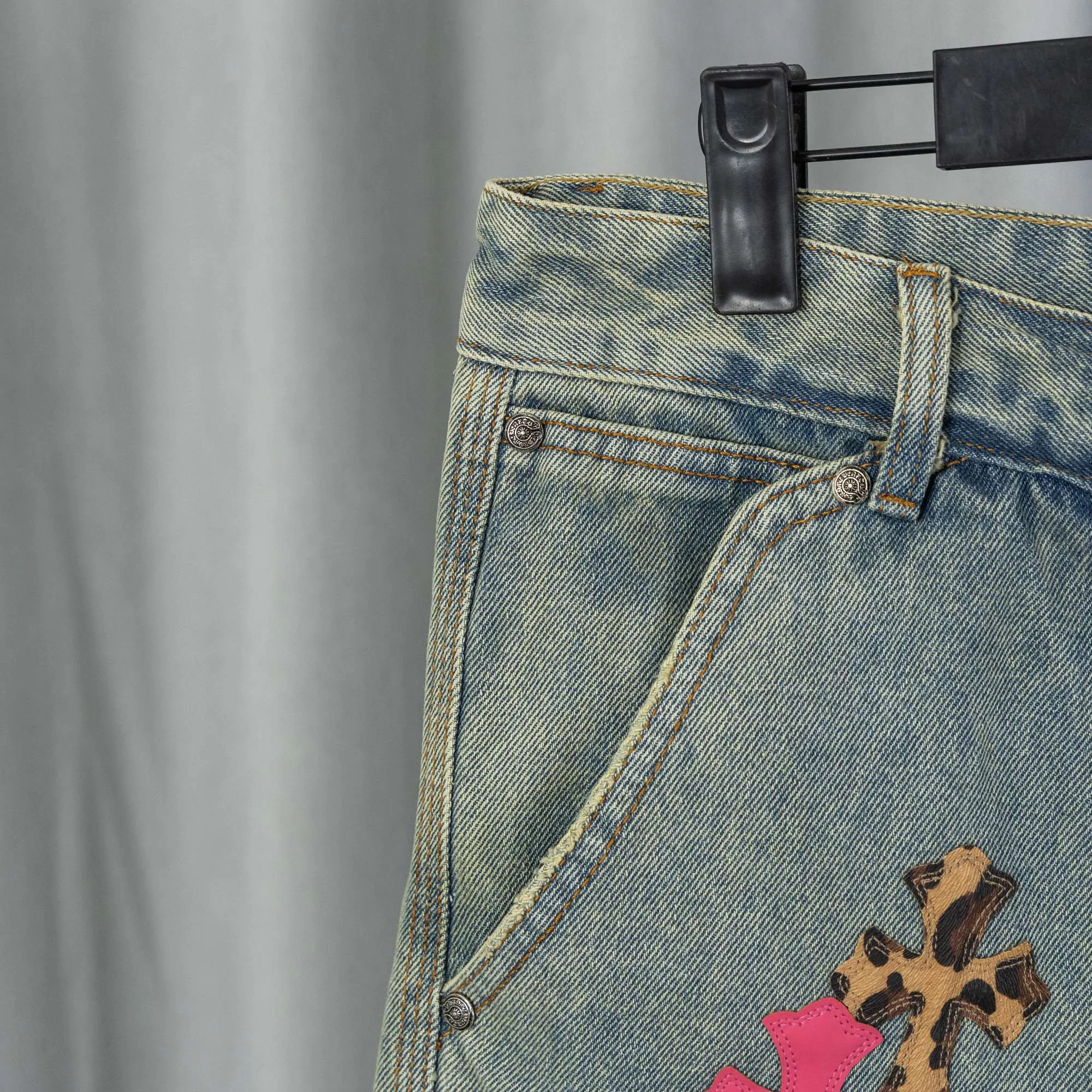 （ ） 155 vintage levis remake remake remake remake #CHROME HEARTS Same Style
